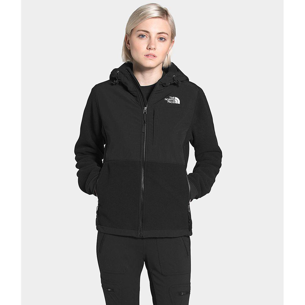 The North Face Denali 2 Γυναικεια Φούτερ Hoodie - Μαυρα (NDVM79364)
